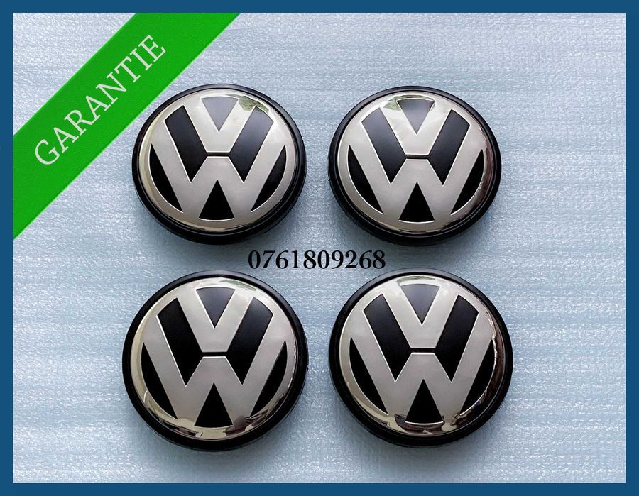 Set 4 capace 76mm 7L6601149 jante aliaj VW Touareg Transporter