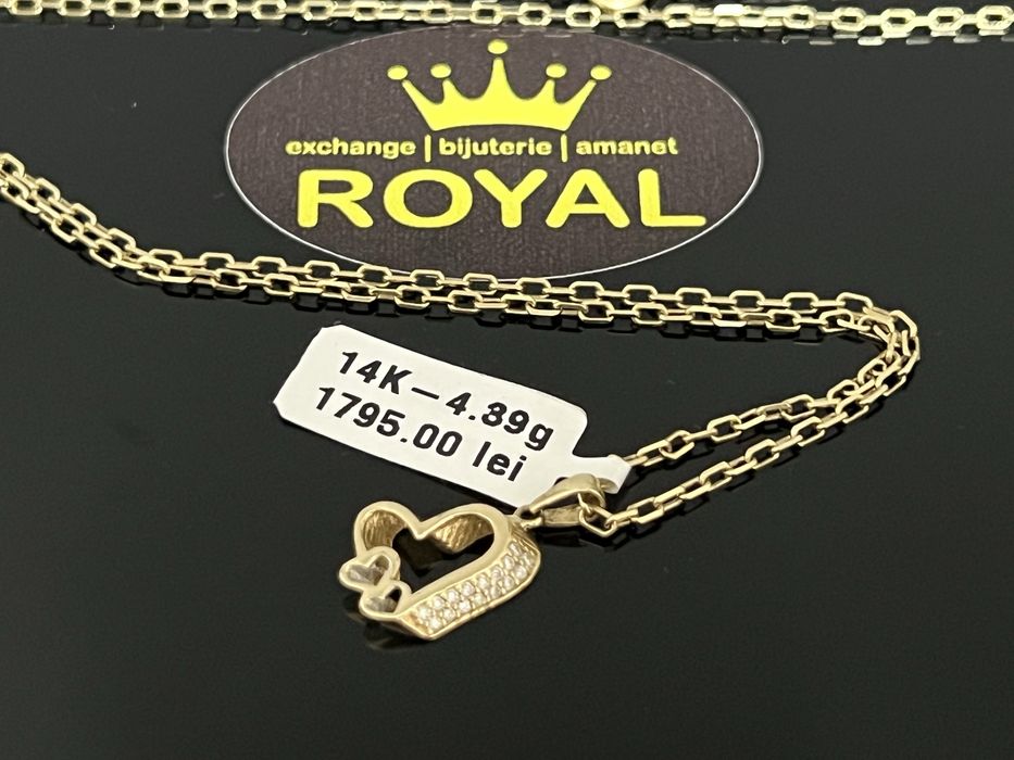 Bijuteria Royal CB : Lant aur 14K 4,39 grame