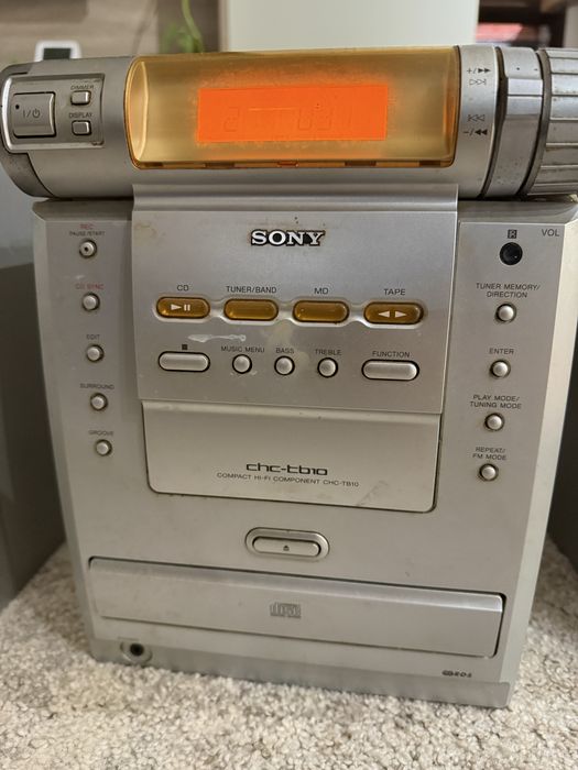 Combină Muzicală SONY CHC-TB10 Sistem Audio cu Boxe - Vintage - Funcțională