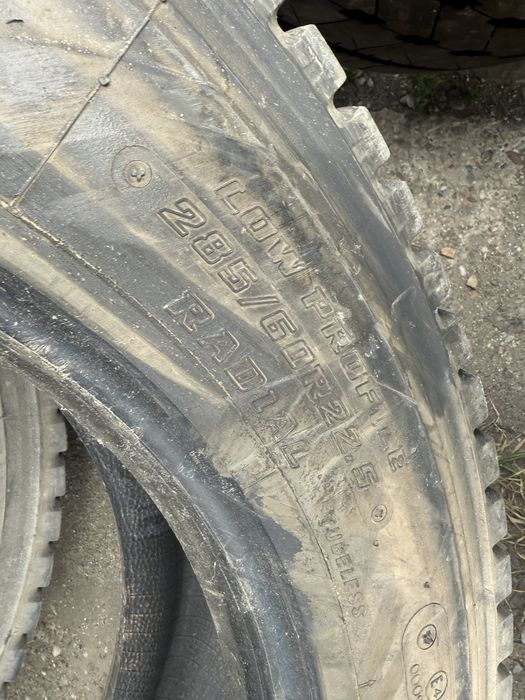 Anvelope 285/60r22,5 Brigestone tractiune profil 90% 8 buc