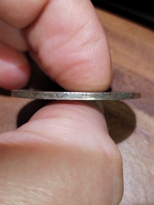 Monedă 500 lei 1944 Regele Mihai l Inscripțio pe muchie NIHIL SINE DEO