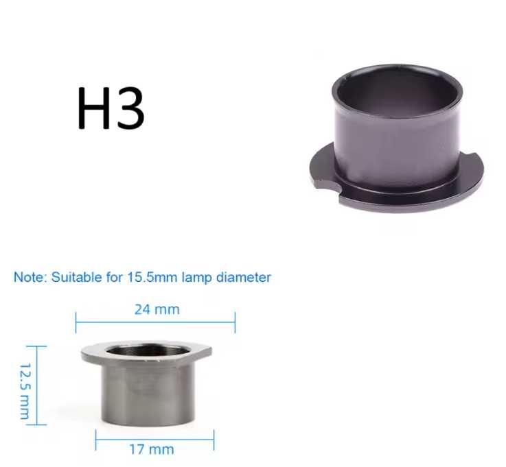 Комплект метални адаптери/преходници за фарове