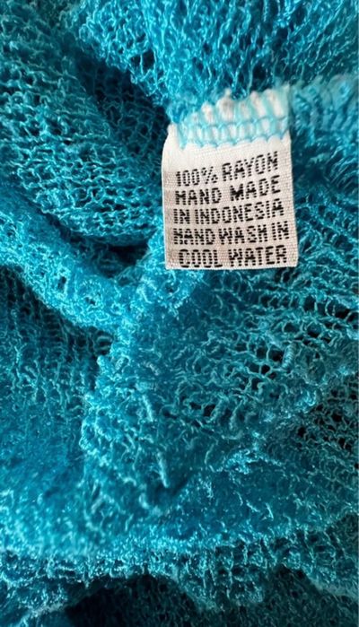 Cardigan/bolero turcoaz