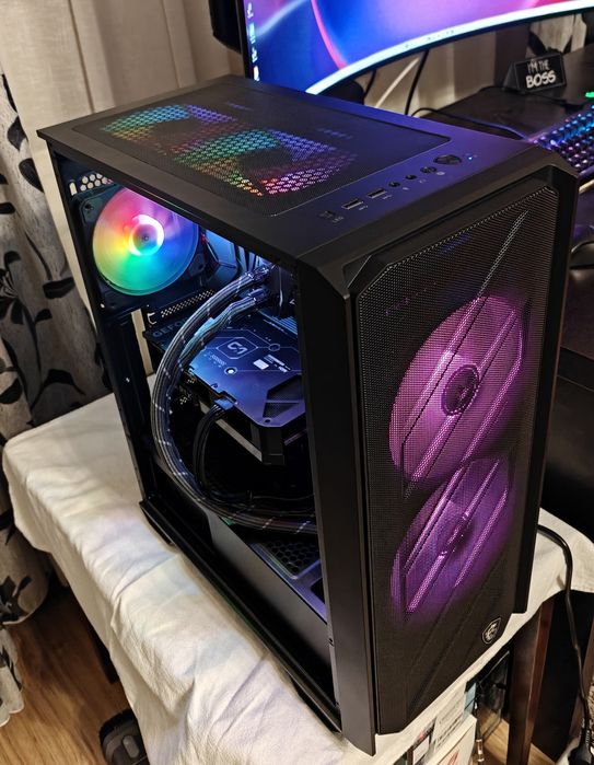 Calculator PC Gmaing  I5 Ultra 245k, RTX 5060ti 16gb, Cooler pe apă RGB