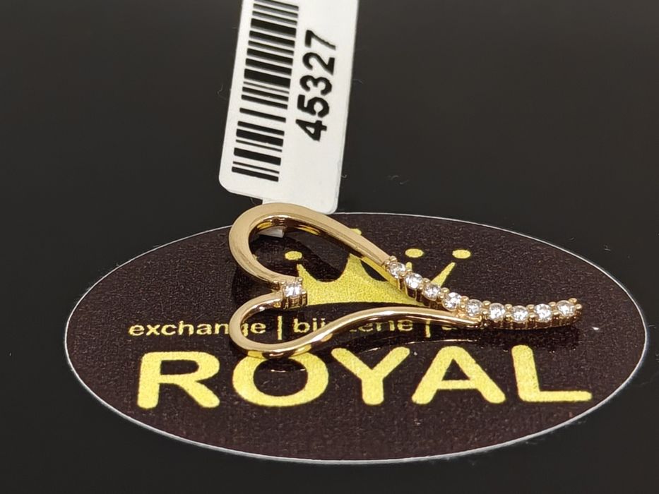 Bijuteria Royal: Pandantiv aur nou 14k/1.11