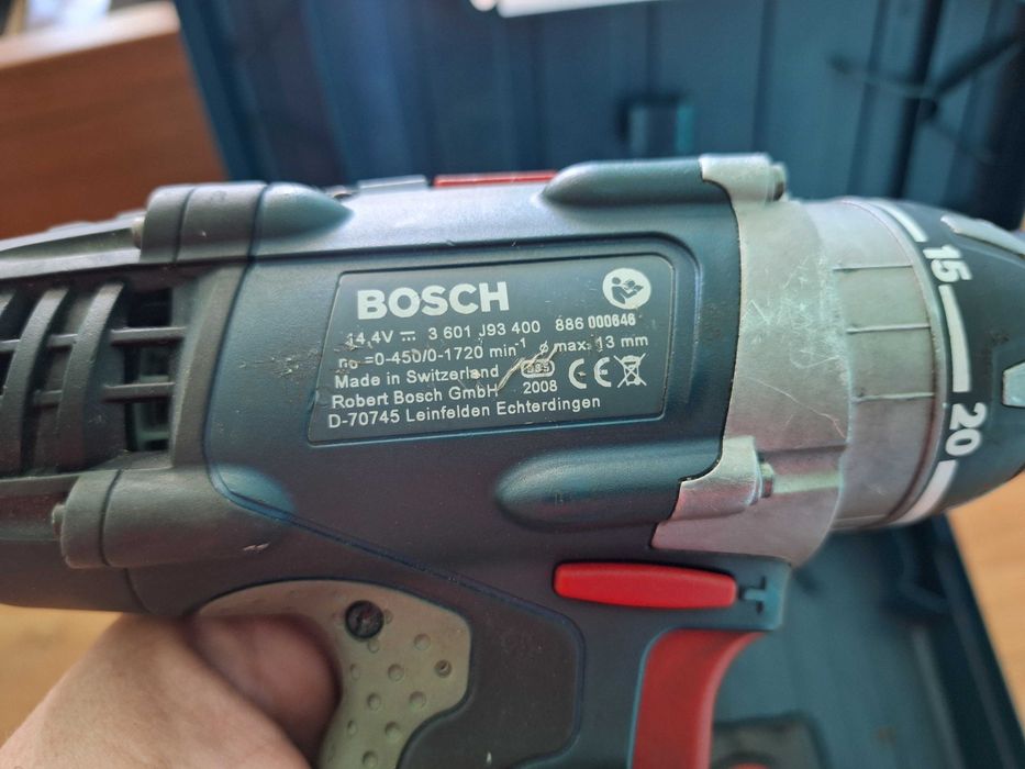 Винтоверт Бош Bosch GSR 14.4 VE-02 Profesional Made in Switzerland