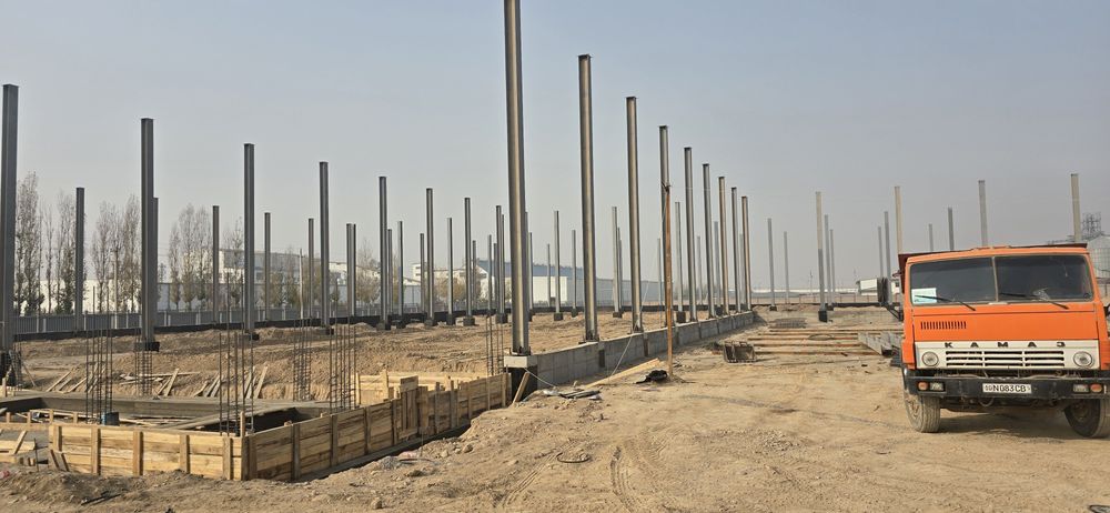 Монтаж Сэндвич панел + сборка металлоконструкция / сендвич панел ангар