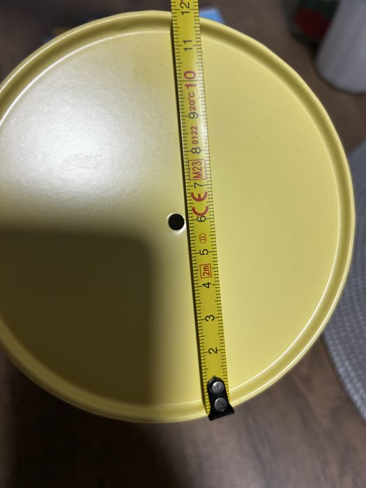 Set de 6 ghivece cu cârlig pentru balustradă