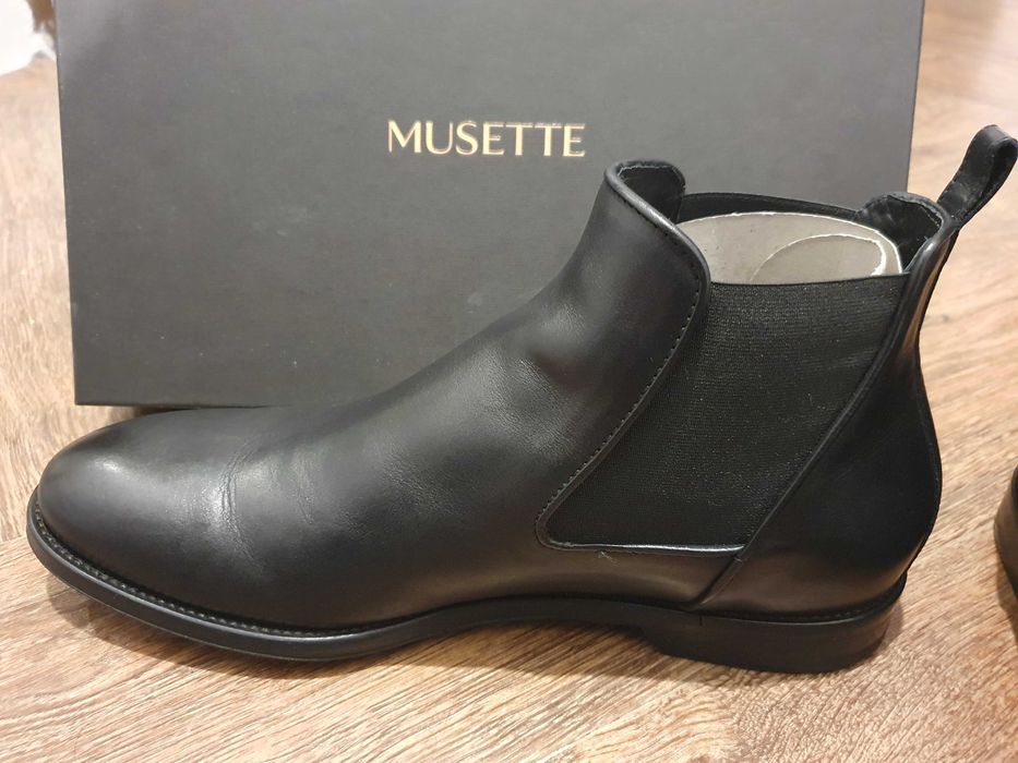 Pantofi barbati piele naturala, Musette, marimea 42