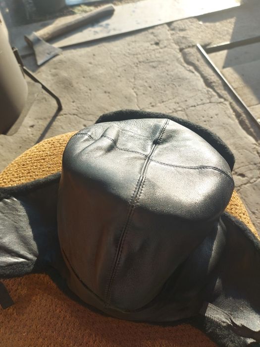 Шапка ушанка цигейковая