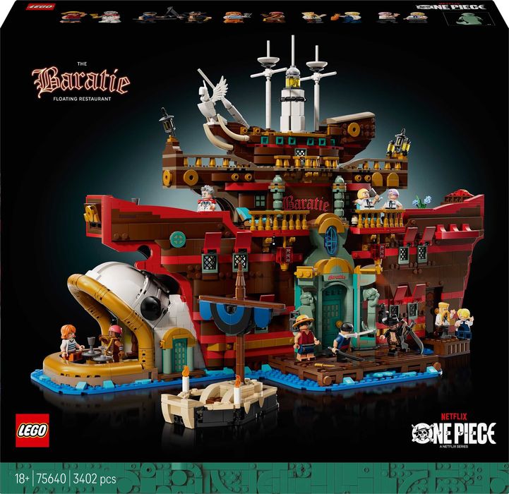НОВО LEGO One Piece 75640 - The Baratie Floating Restaurant