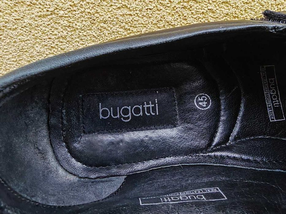 Bugatti Висок Клас Мъжки Обувки 100 ПРОЦЕНТА ВИСОКОКАЧЕСТВЕНА КОЖА