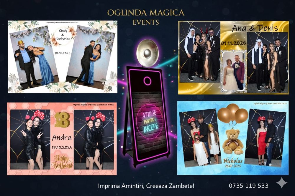 Oglindă Magică / Cabina Foto