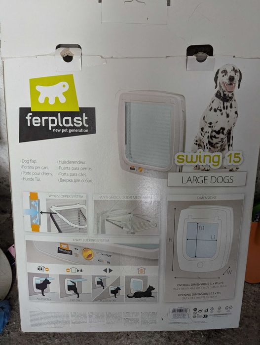 Вратичка за куче или котка Ferplast - Swing 15 - нова