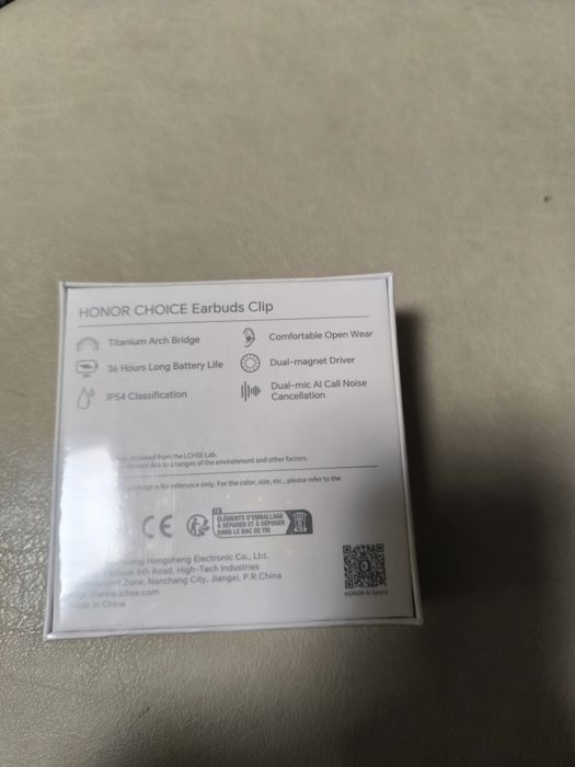 Honor choice earbuds clips