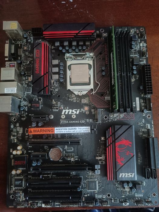 MSI Z170A и i5 6500