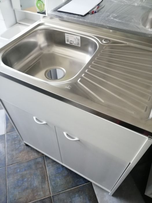 Нов Кухненски шкаф с мивка Пвц PVC