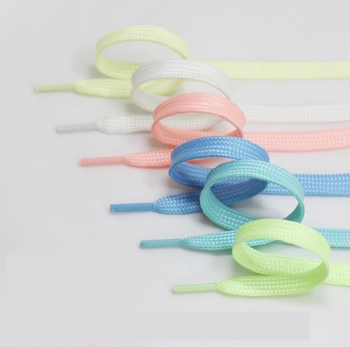 Sireturi neon fosforescente luminoase pt tenisi, converse