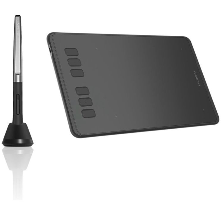 Графический планшет HUION H640P черный