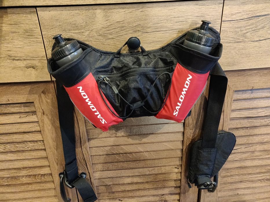 Centură de alergare Salomon Cross Belt Bottles – 2 bidoane incluse