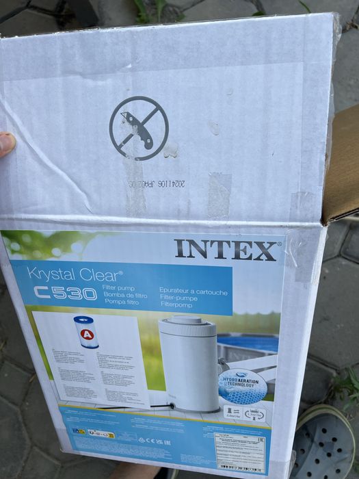 Продам фильтр насос жля бассейна Интекс (intex)