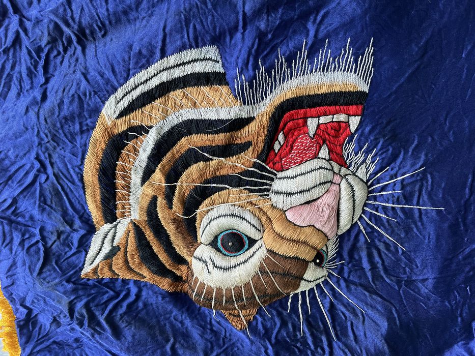 Калъф за възглавница тигър винтидж