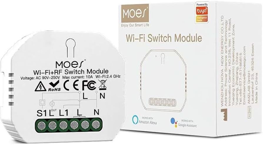 Wi-Fi Switch module Moes