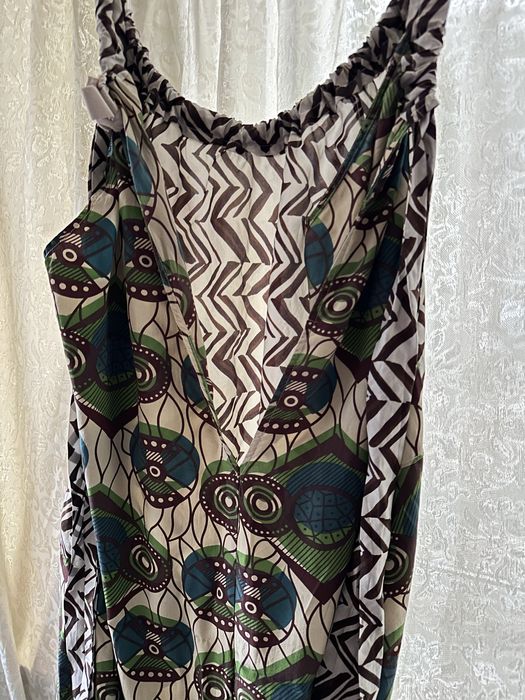 Marni X HM копринена дълга рокля