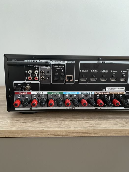 DENON AVR-X1100W- 7X120W- 4K USB WiFi Bluetooth hdmi усилвател ресивър