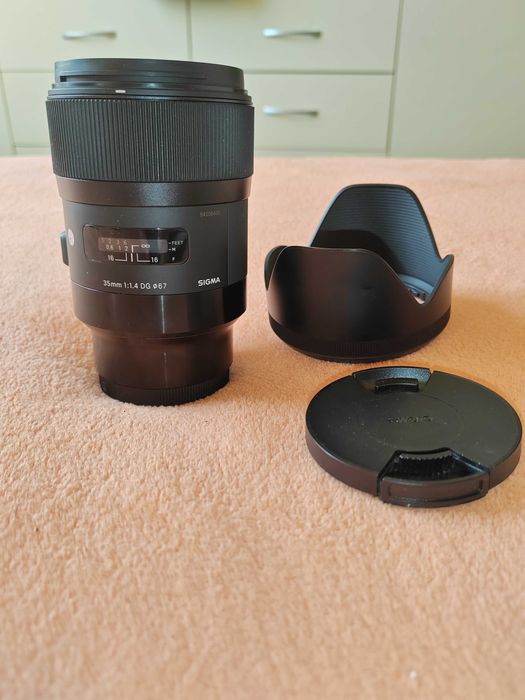 SIGMA ART- 35 mm f1.4 montura Sony