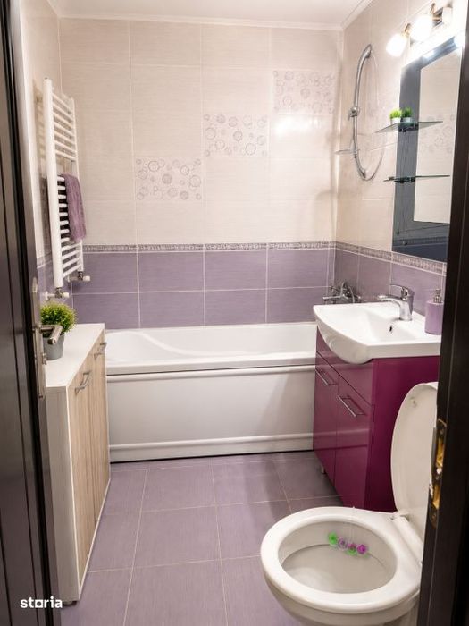 Apartament 2 camere, decomandat, 56 mp, 2 balcoane, etaj 1, zona Hotvo — fotografia 3