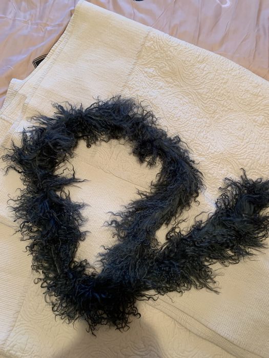 Шалчета естествен косъм лама, лисица, норка