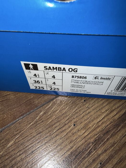 Vand adidasi ADIDAS SAMBA marime 36 2/3