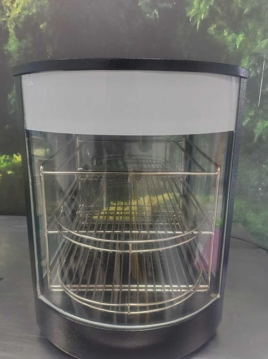 Vitrina caldă de banc cu 3 rafturi
