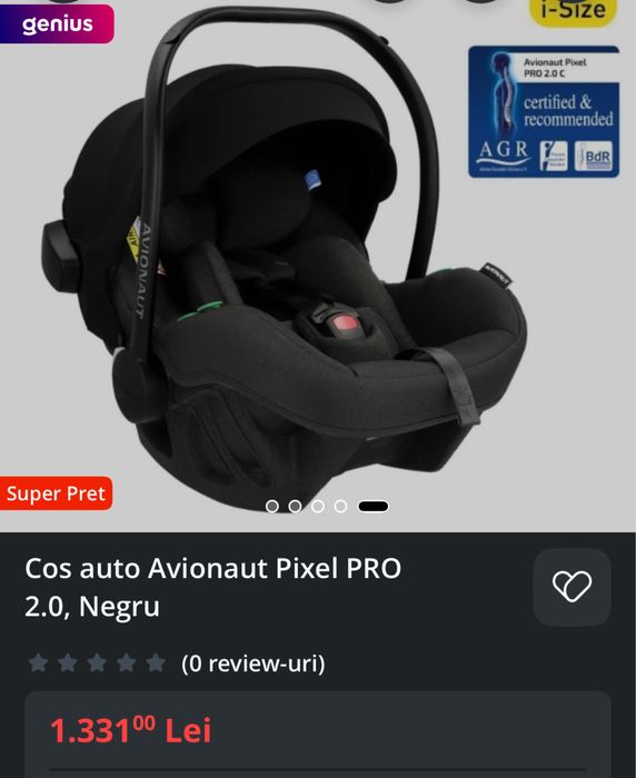 Scoica auto Avionaut pixel pro