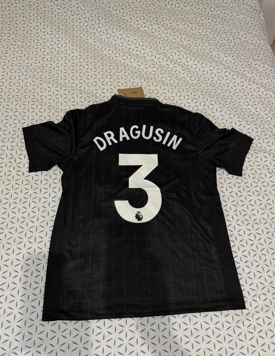 Tricou de fotbal-Radu Drăgusin- Tottenham Hotspur away Kit 25/26-Nike