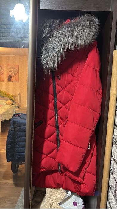 Пуховик зимний б/у