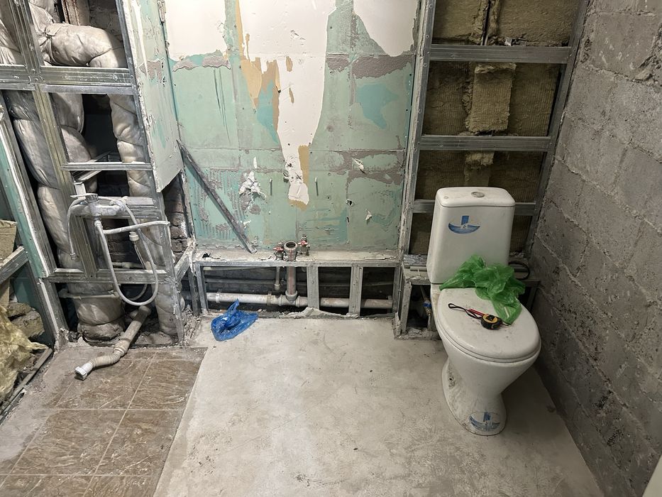 Ванна, унитаз и раковина