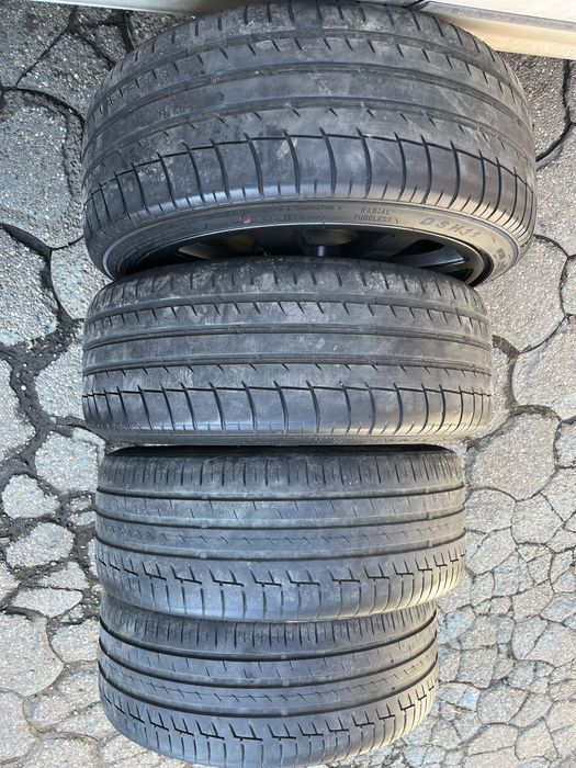 Jante aliaj 5x112mm, anvelope vara 225/40 R18, VW, Audi, Seat, Skoda