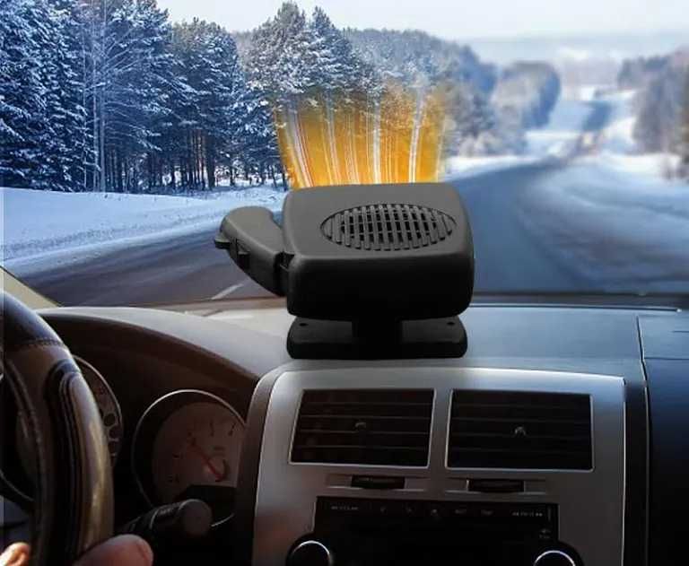 Incalzitor auto aeroterma masina 12 v suflanta aer cald feon auto NOU