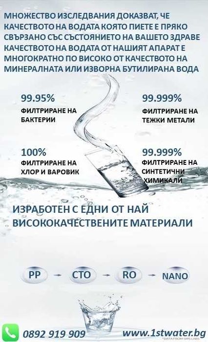 Система за филтриране, обратна осмоза