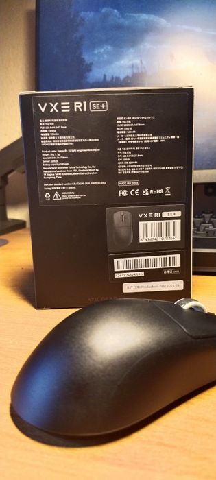 Игровая мышь vxe r1 se+