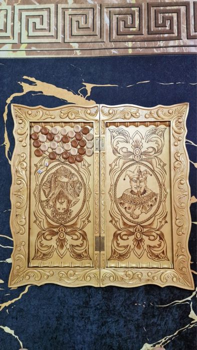 Нарды из натурального дерева