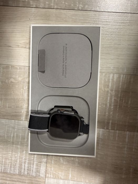 AppleWatch nou Ultra 3 negru barbati