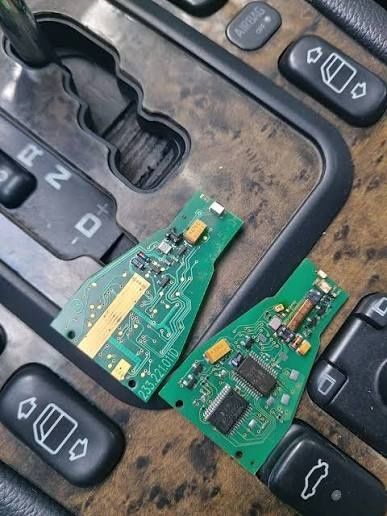 прописка ключей мерседес бенз