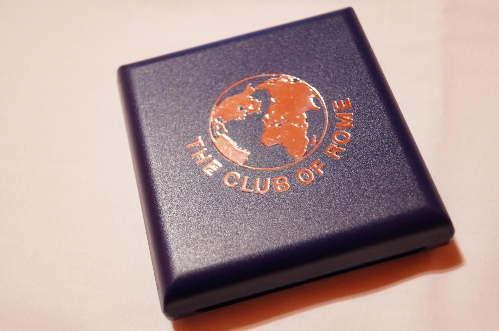 Medalie tombac argintat - Conferinta Anuala THE CLUB OF ROME (CLUBUL D