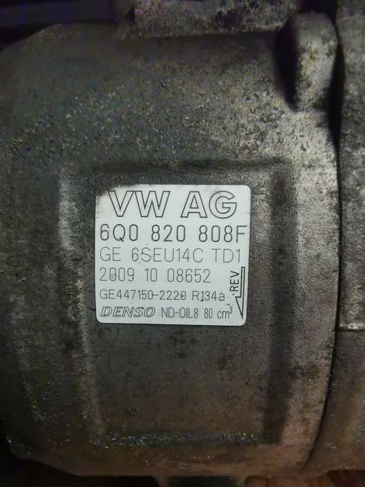 Compresor AC golf 5 Touran passat b6 1k0820803s