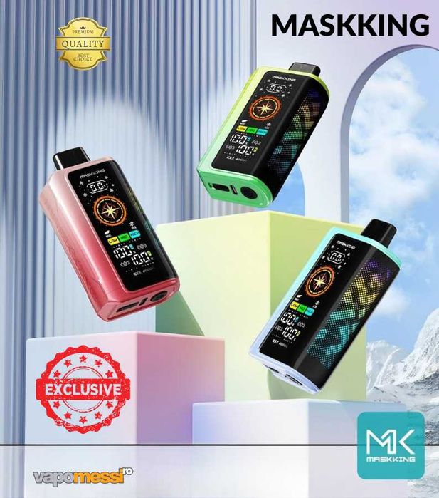 Vape MASKKING Icex Ecran curbat Full Led