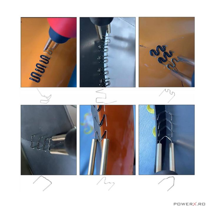 Set capse pentru plastic, 800 piese, Verke