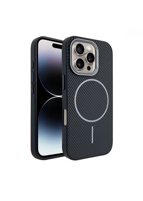 Iphone 16/PRO/16 PRO MAX Husa Carbon Insertie Magsafe Ultra Slim